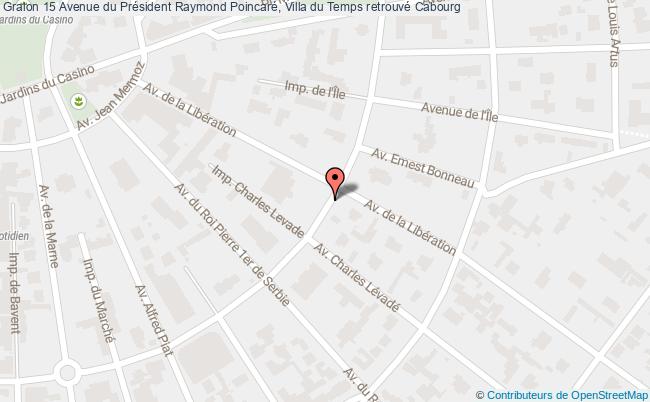 plan 15 Avenue du Président Raymond Poincaré, Villa du Temps retrouvé 