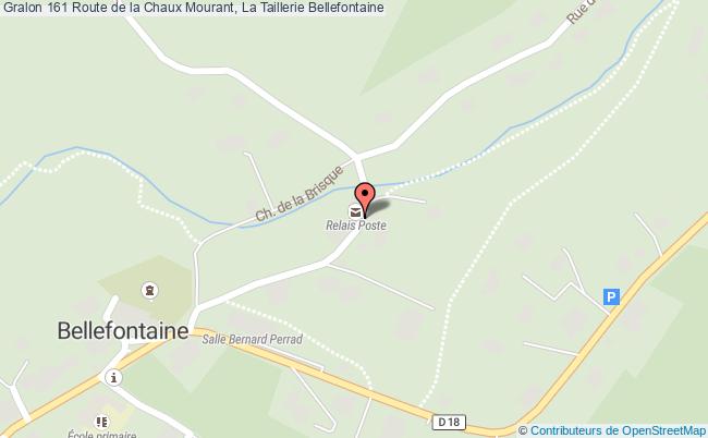 plan 161 Route de la Chaux Mourant, La Taillerie 