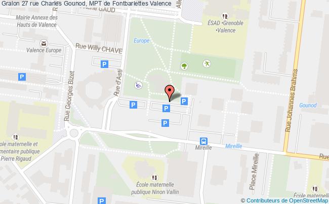 plan 27 rue Charles Gounod, MPT de Fontbarlettes 