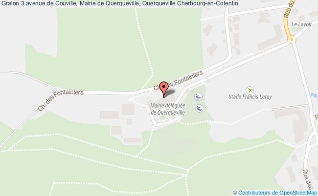 plan 3 avenue de Couville, Mairie de Querqueville, Querqueville 