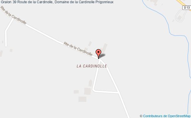 plan 39 Route de la Cardinolle, Domaine de la Cardinolle 