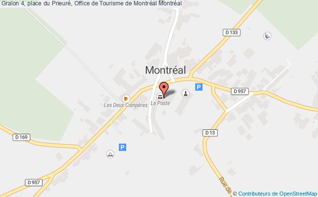 plan 4, place du Prieuré, Office de Tourisme de Montréal 