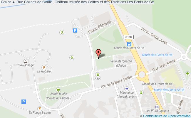 plan 4, Rue Charles de Gaulle, Château-musée des Coiffes et des Traditions 