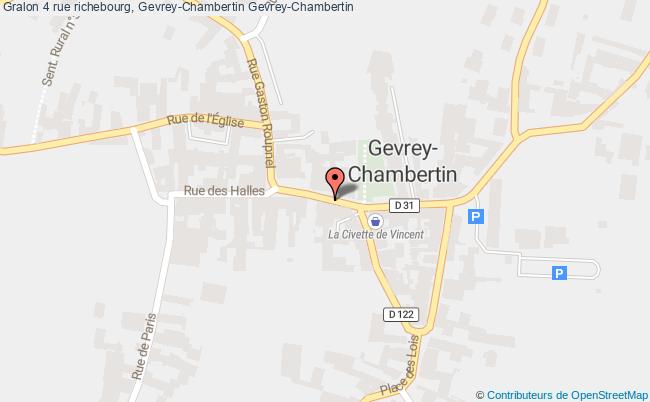 plan 4 rue richebourg, Gevrey-Chambertin 