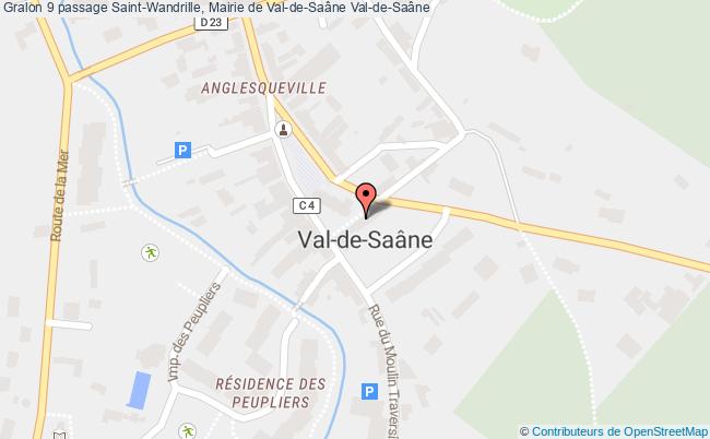 plan 9 passage Saint-Wandrille, Mairie de Val-de-Saâne 