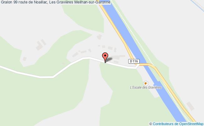 plan 99 route de Noaillac, Les Gravières 