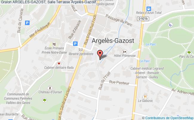 plan ARGELES-GAZOST, Salle Terrasse 