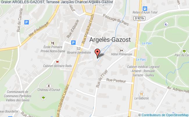 plan ARGELES-GAZOST, Terrasse Jacques Chancel 