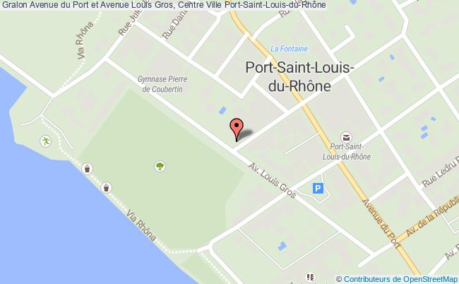 plan Avenue du Port et Avenue Louis Gros, Centre Ville 