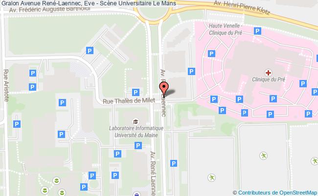 plan Avenue René-Laennec, Eve - Scène Universitaire 