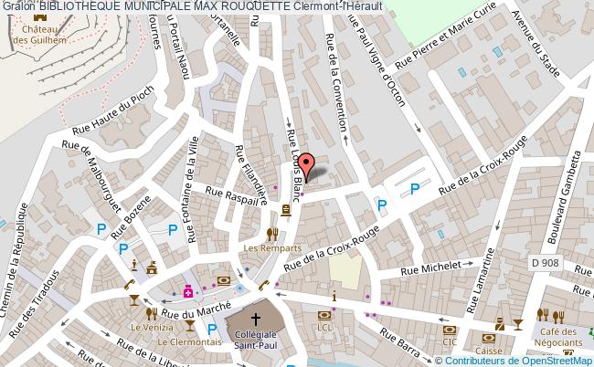 Programme du BIBLIOTHEQUE MUNICIPALE MAX ROUQUETTE à Clermontl'Hérault
