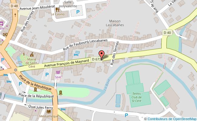 Programme du CENTREVILLE DE SAINTCERE à SaintCéré, dates, horaires