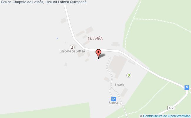 plan Chapelle de Lothéa, Lieu-dit Lothéa 