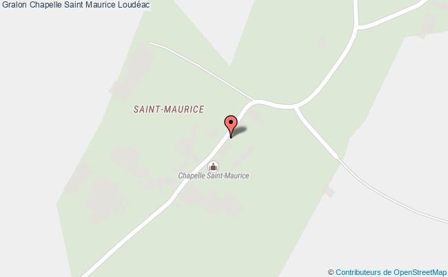 plan Chapelle Saint Maurice 
