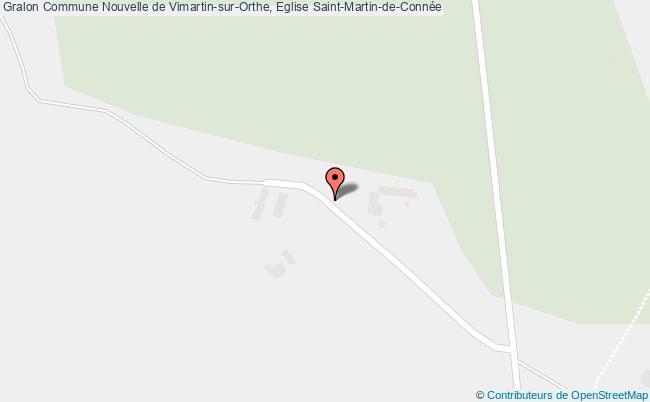 plan Commune Nouvelle de Vimartin-sur-Orthe, Eglise 