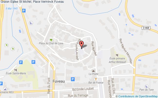plan Eglise St Michel, Place Verminck 