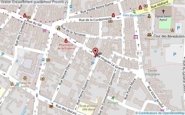 plan Encadrement guedamour Provins