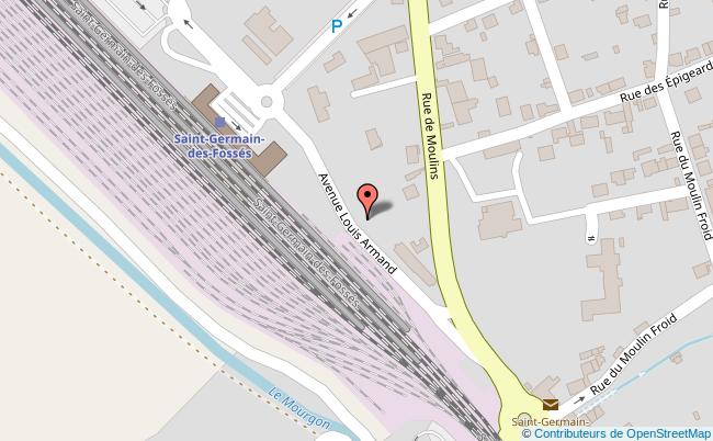 Programme du GARE DE SAINTGERMAINDESFOSSES à SaintGermaindes