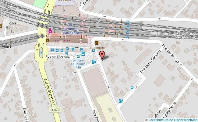 plan Gare Ermont-Eaubonne 