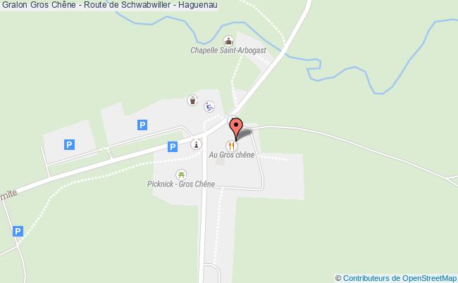 plan Gros Chêne - Route de Schwabwiller - 