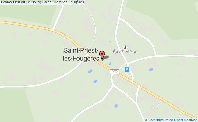 plan Lieu-dit Le Bourg 