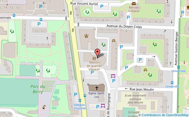 plan maison de quartier villejean