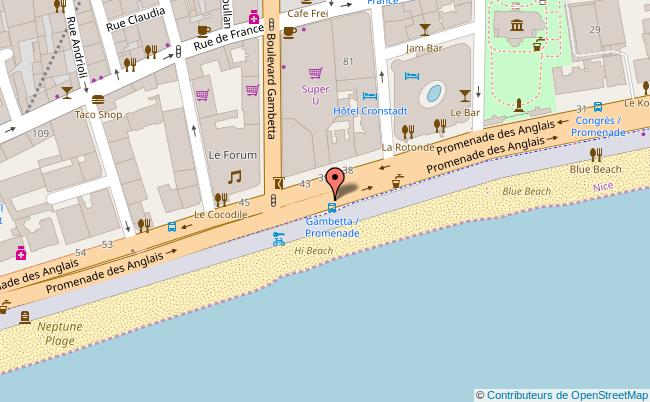 plan MUSEE DES ARTS ASIATIQUES Nice