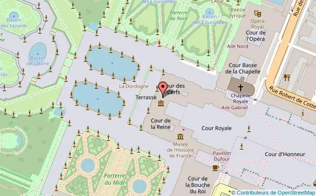 plan Petit Trianon - Domaine national de Versailles 