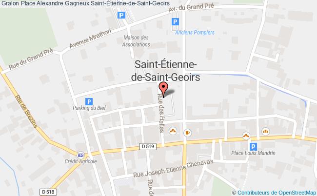 plan Place Alexandre Gagneux 