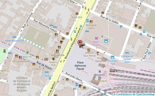 plan Place Alphonse Fiquet 