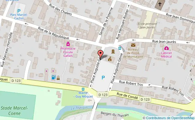 plan Place Auguste Génie 