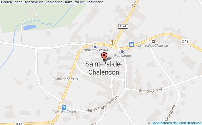 plan Place Bertrand de Chalencon 