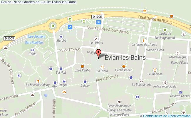 plan Place Charles de Gaulle 