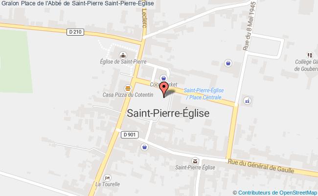 plan Place de l'Abbé de Saint-Pierre 