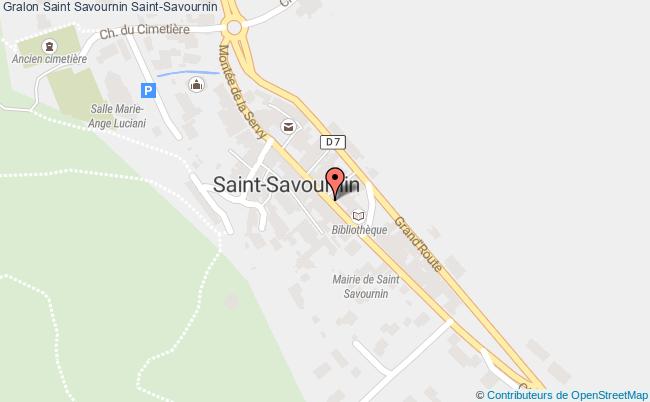 plan Saint Savournin 