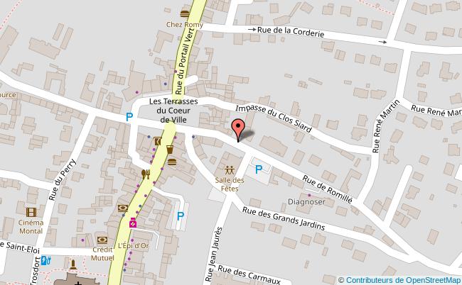 plan Salle des fêtes Montauban-de-Bretagne