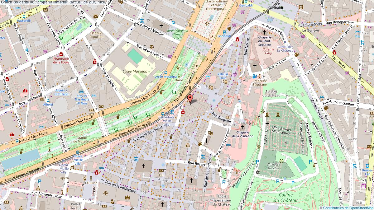plan Solidarité 06 : projet “la lanterne” (accueil de jour) Nice