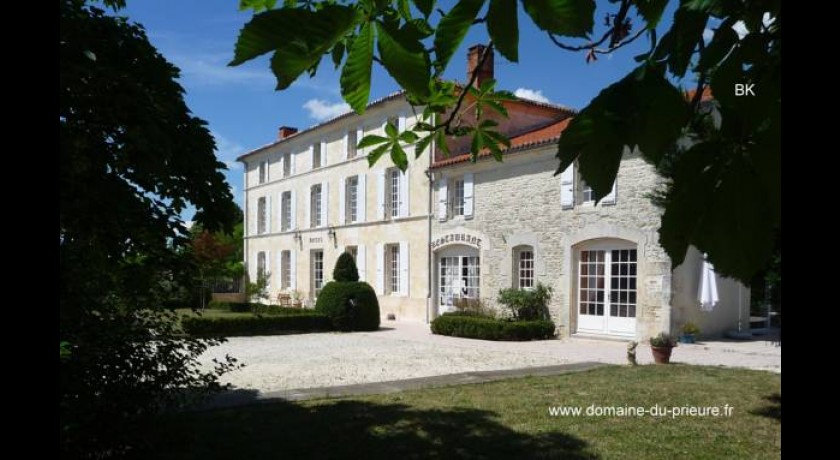 le domaine du prieuré à tonnay boutonne - tonnay boutonne hôtel