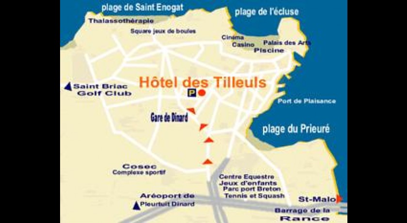 Hotel Des Tilleuls  Dinard