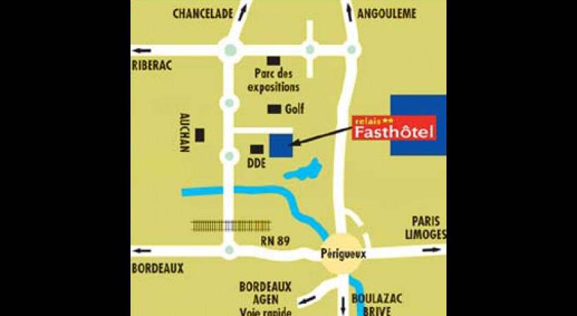 Fasthotel Périgueux  Marsac-sur-l'isle