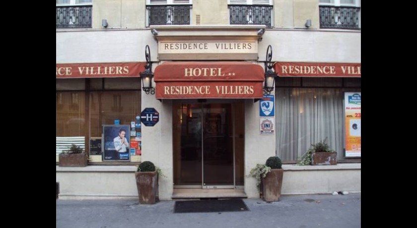 Hôtel Résidence Villiers  Paris