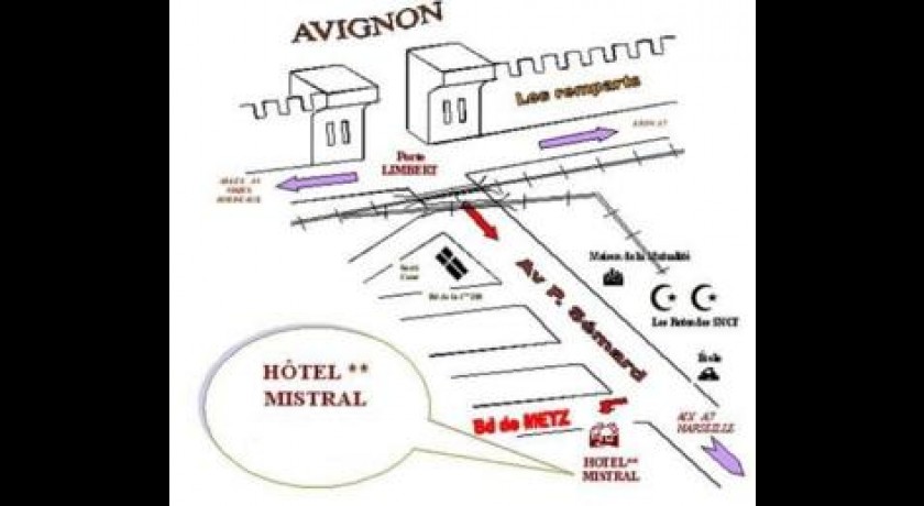 Hôtel Mistral  Avignon