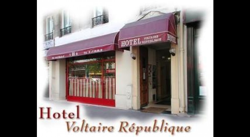 Hôtel Voltaire République  Paris
