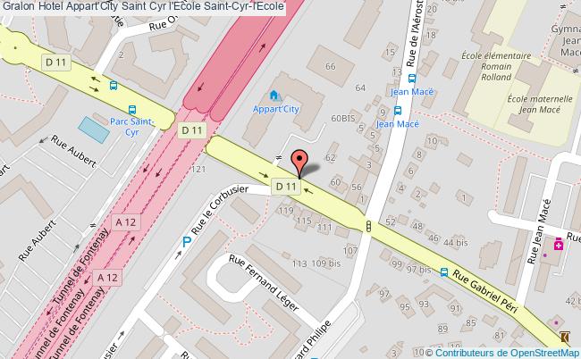 plan Résidence Appart'city Saint Cyr L'ecole Saint-Cyr-l'Ecole