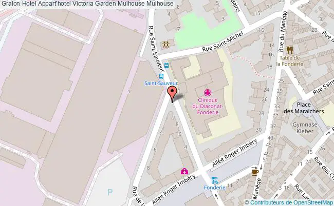 plan Appart'hotel Victoria Garden Mulhouse Mulhouse