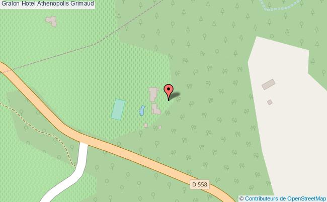 plan Hotel Athenopolis Grimaud