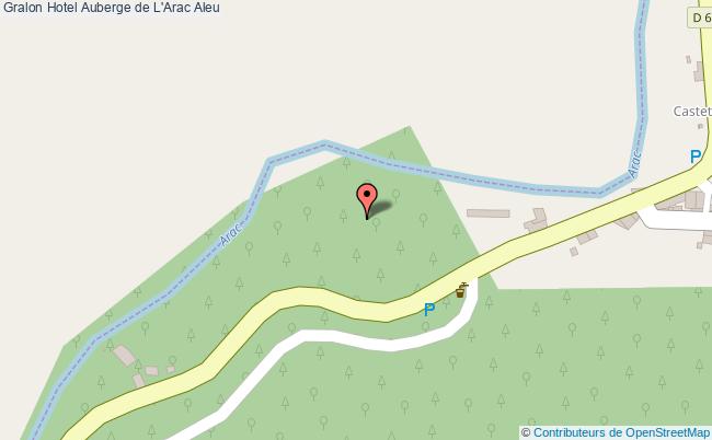plan Auberge De L'arac Aleu