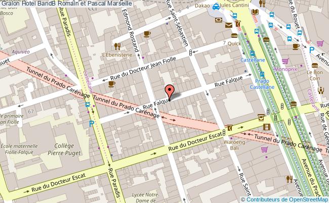 plan Résidence Bandb Romain Et Pascal Marseille