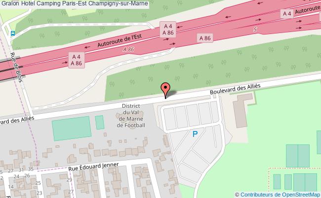 11 Boulevard Des Alliés 94500 Champigny Sur Marne Résidence Camping Paris-est Champigny-sur-marne