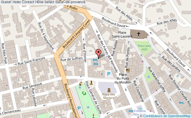 Contact Hôtel Select Salon-de-provence